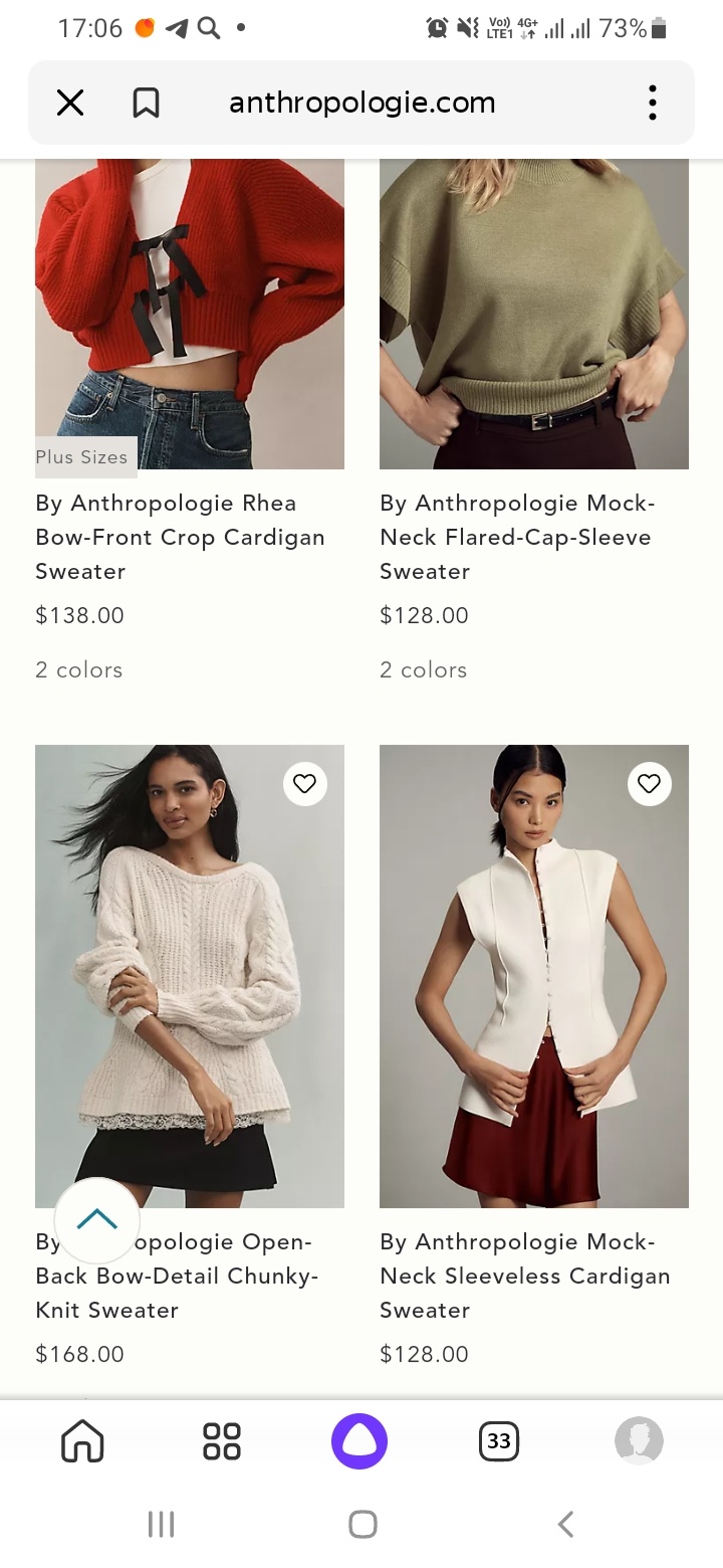 Мериносовый джемпер By Anthropologie S-L