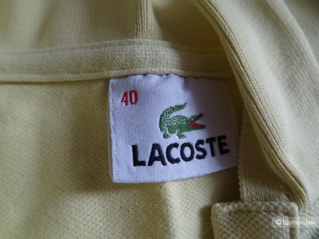 Рубашка-поло  lacoste, размер 40