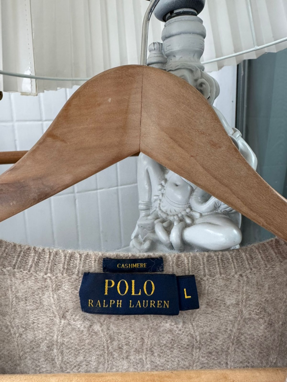 Кашемировый пуловер Polo Ralph Lauren размер L