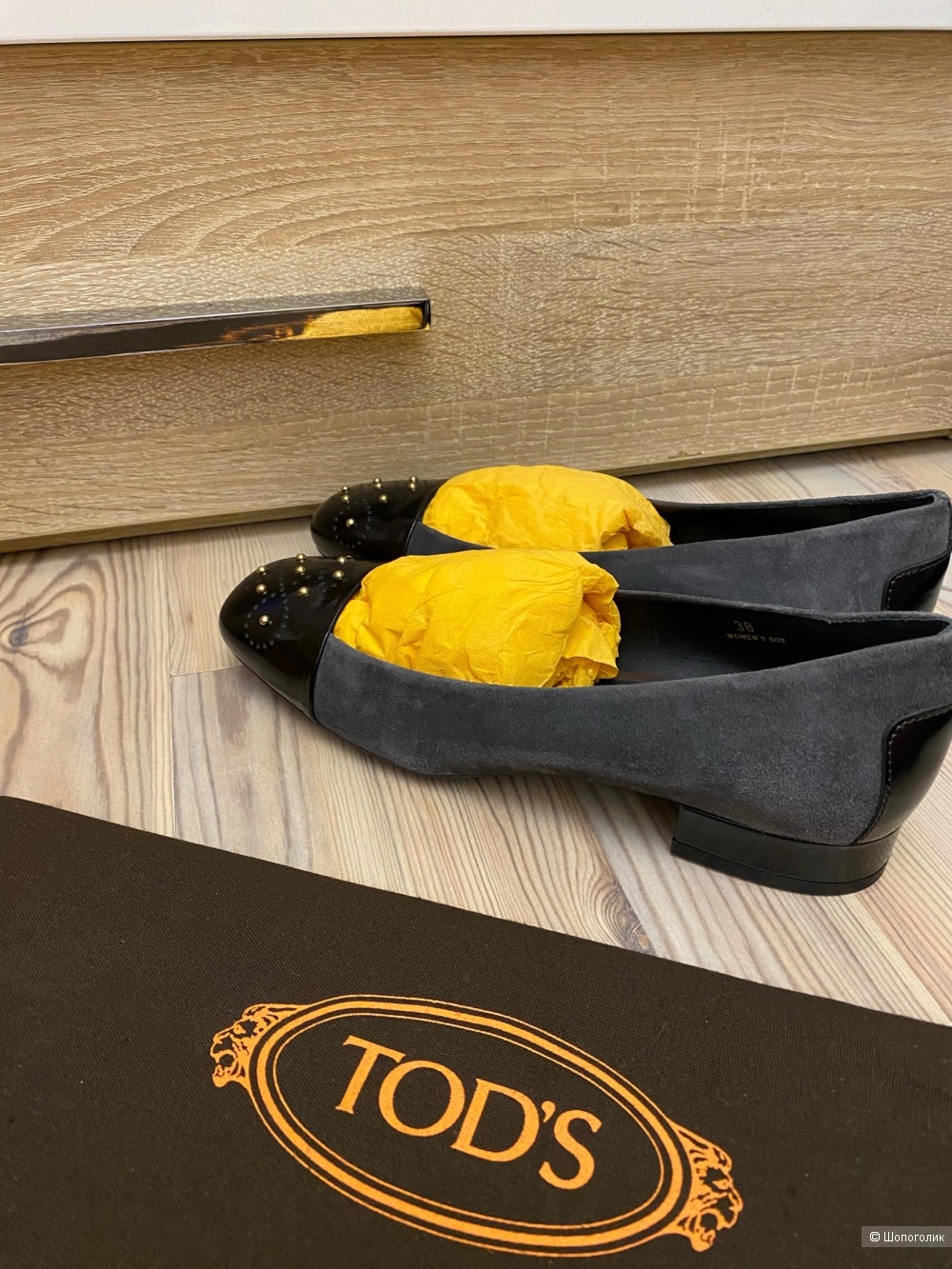 Туфли Tod's. Маркировка 38.