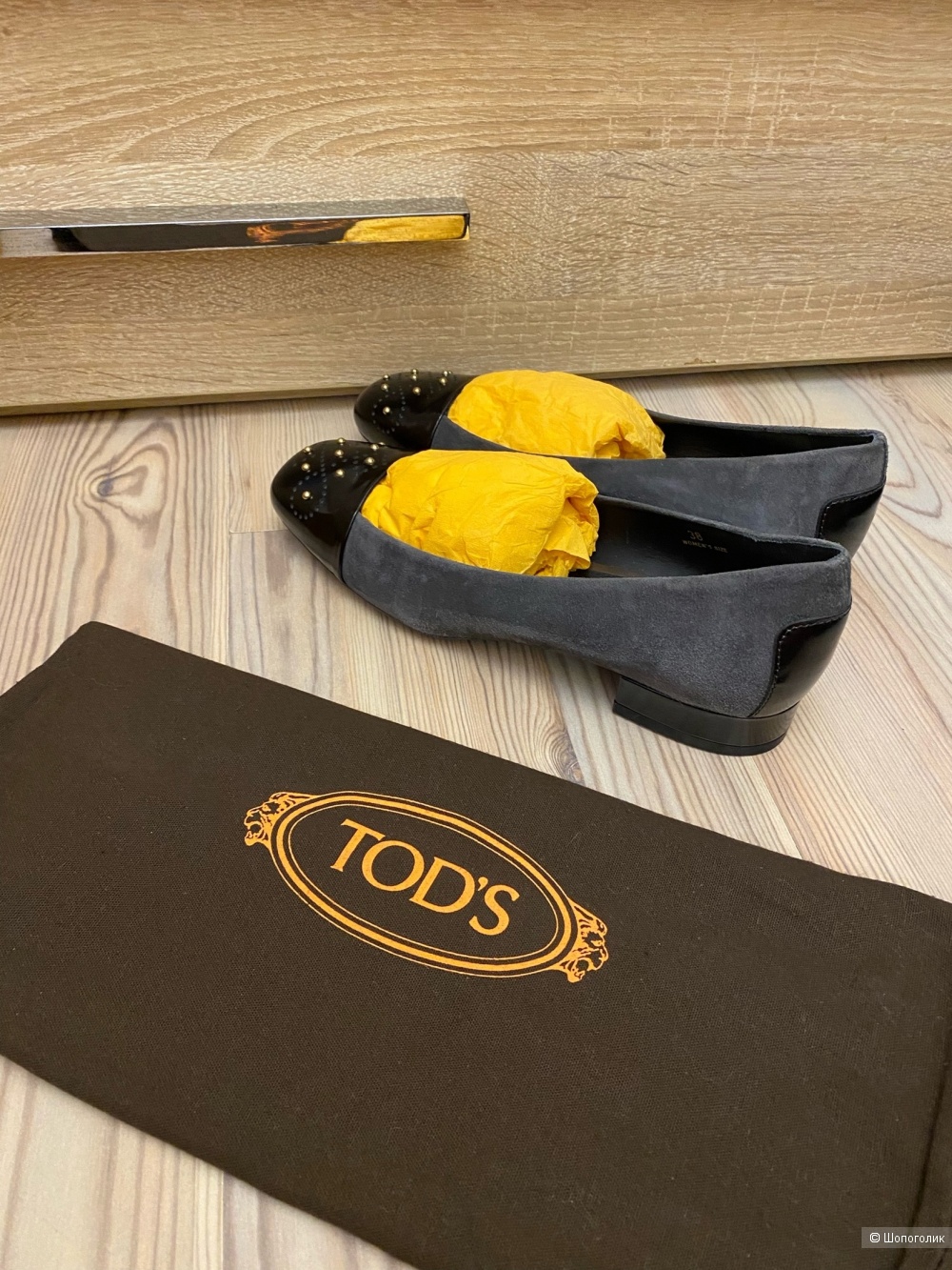 Туфли Tod's. Маркировка 38.