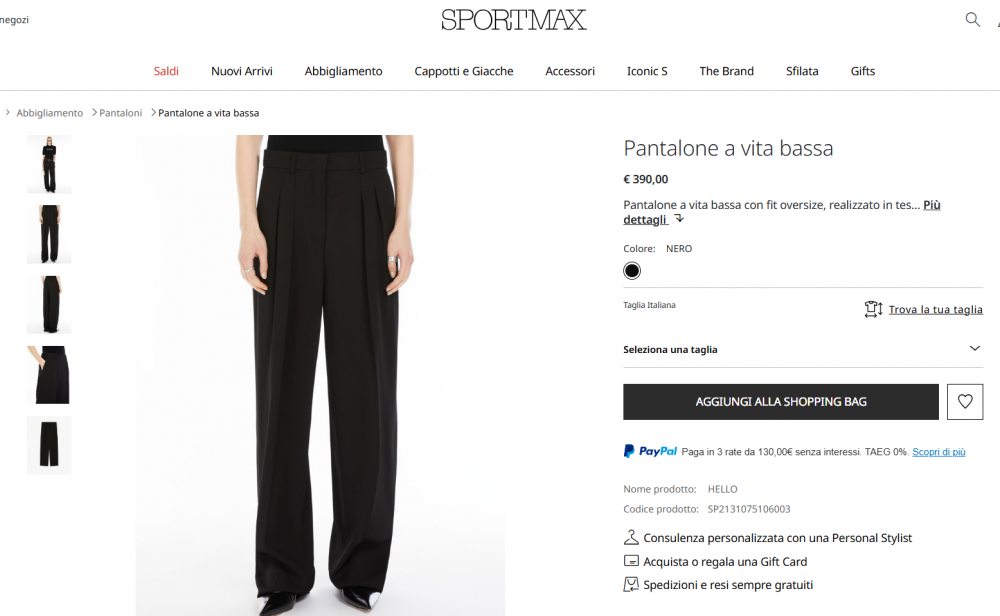 Max Mara Sportmax брюки р. 44