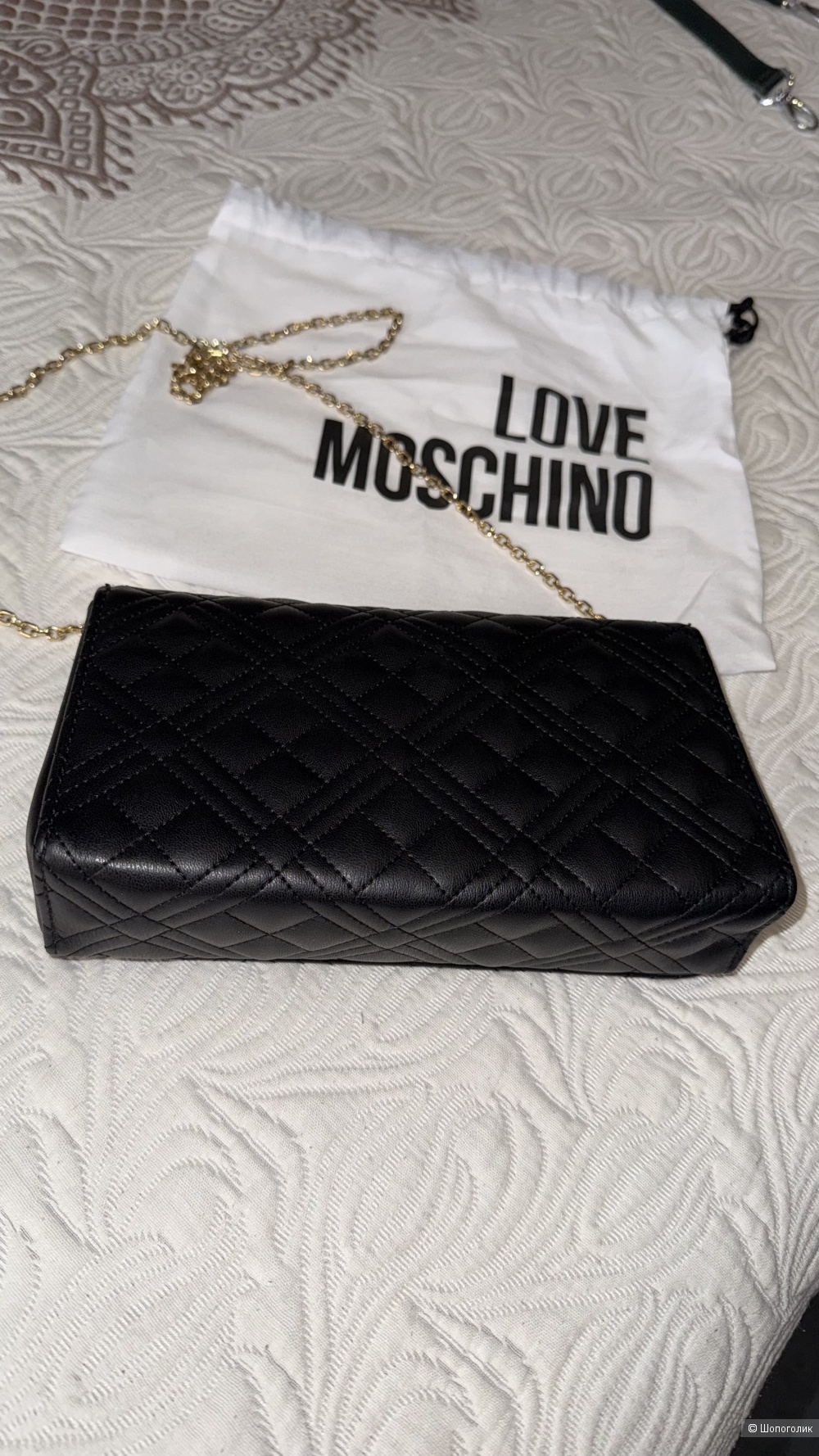 Сумка-клатч Love Moschino 22х14х7