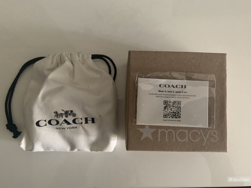 Браслет Coach, 17,5 см