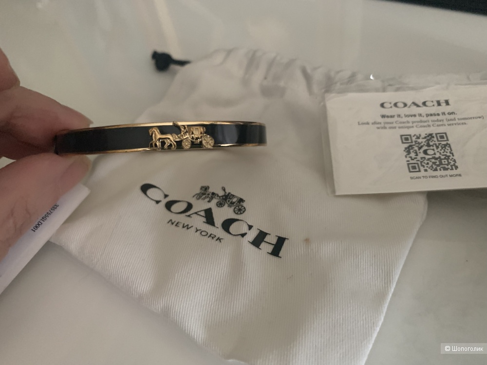 Браслет Coach, 17,5 см