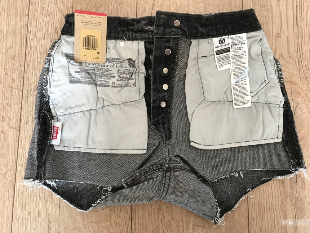 Шорты джинсовые Levi's 501, размер: w24