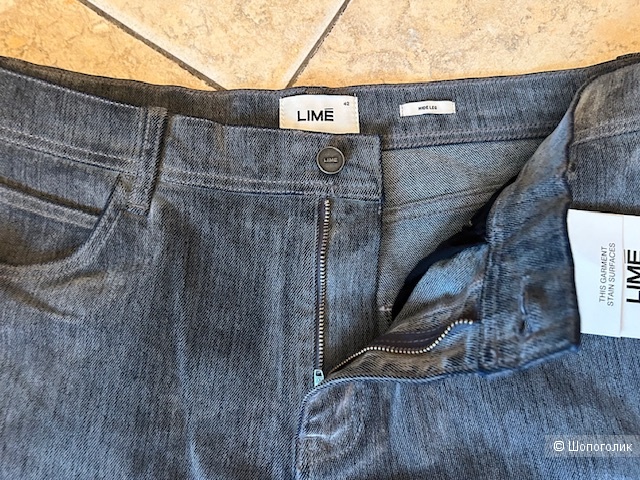 Джинсы с бархатистым покрытием Lime, размер EU42 / US30