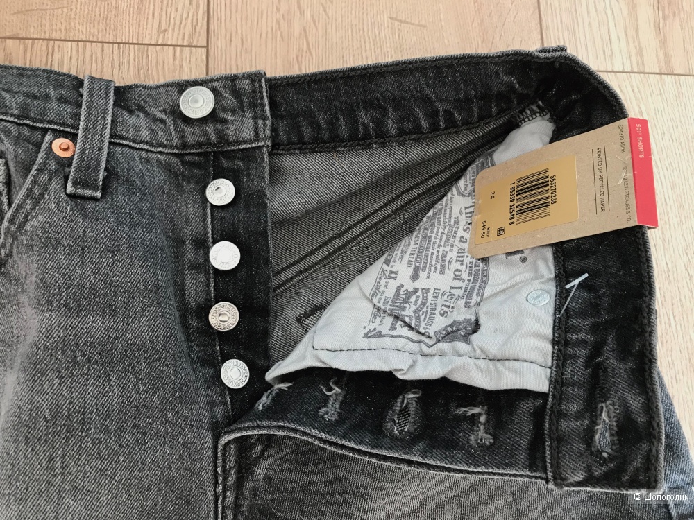 Шорты джинсовые Levi's 501, размер: w24