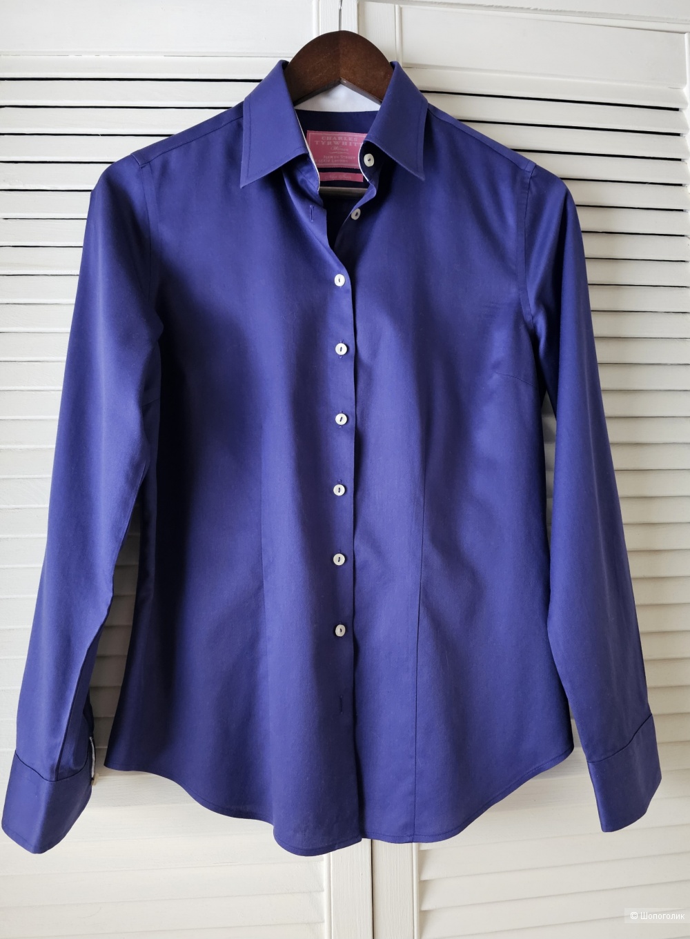 Рубашка Charles Tyrwhitt  non iron  р. 44 +/-