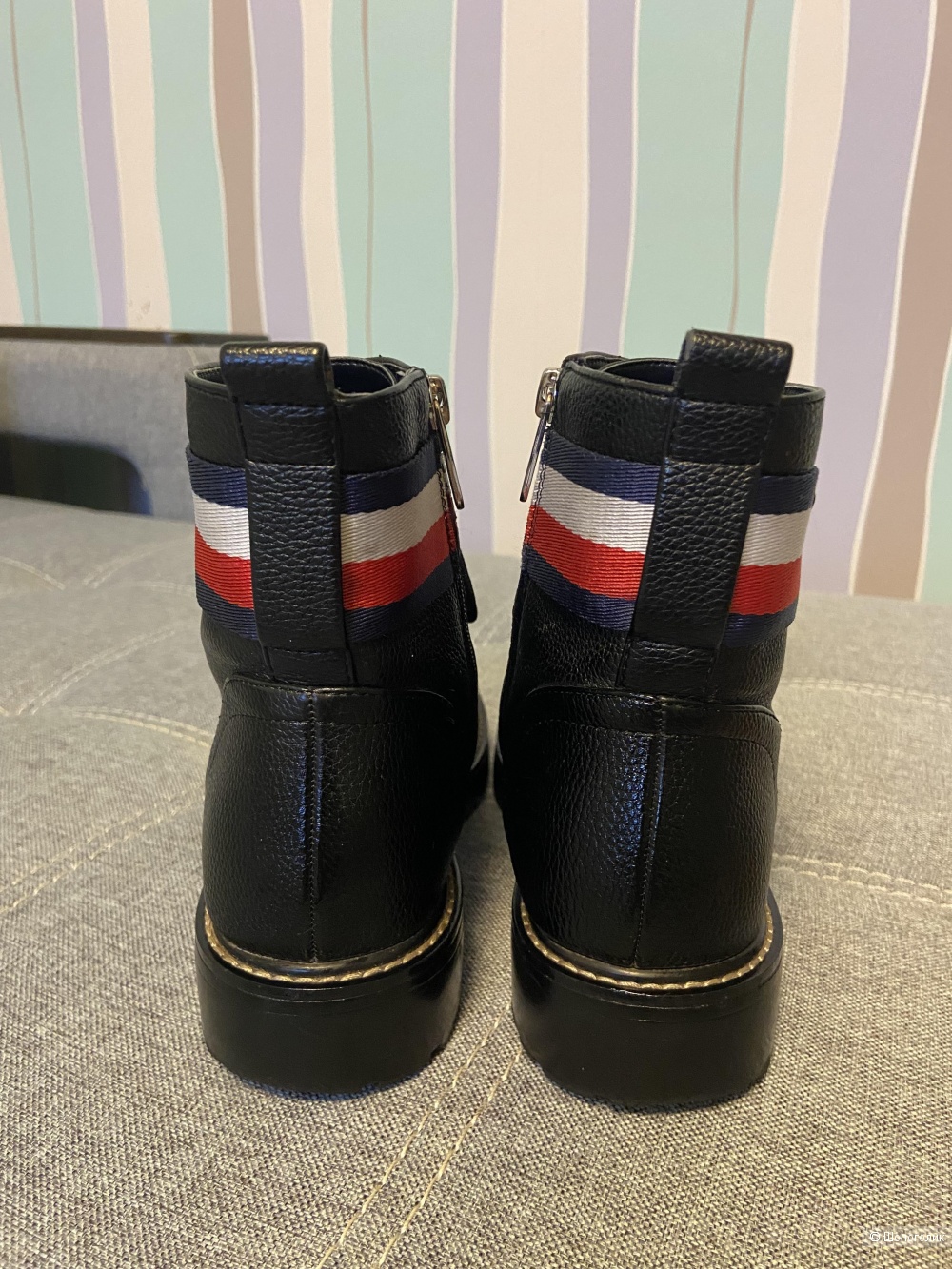 Ботинки  tommy hilfiger 37,5-38 размер