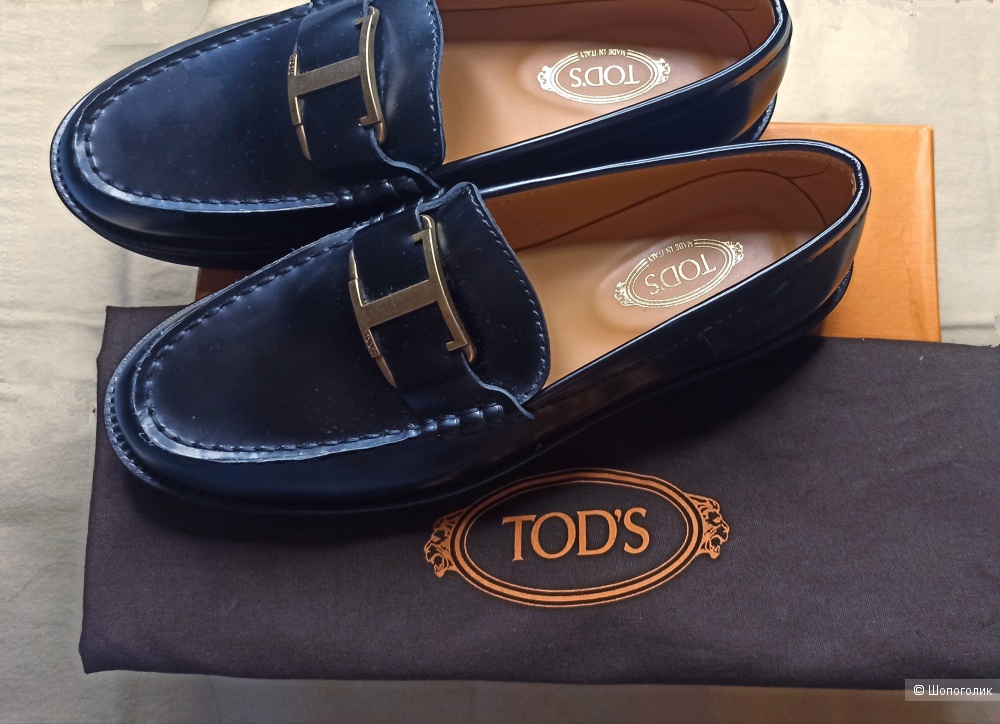 Лоферы Tods, размер 25см(38-39)