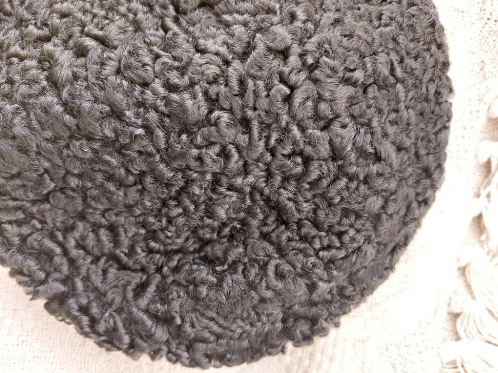 Берет из каракуля Астро-стиль, one size