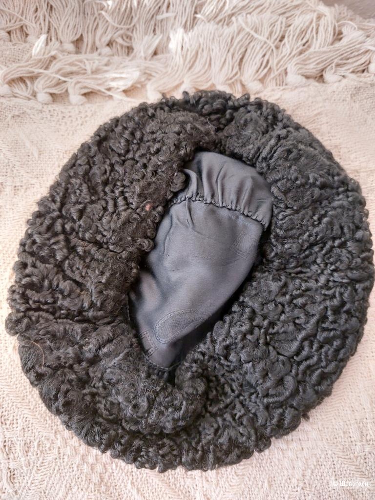 Берет из каракуля Астро-стиль, one size