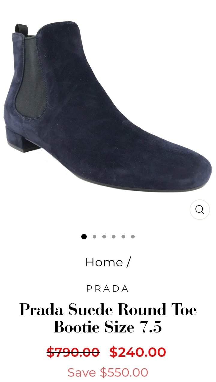 Ботинки Prada, 37,5