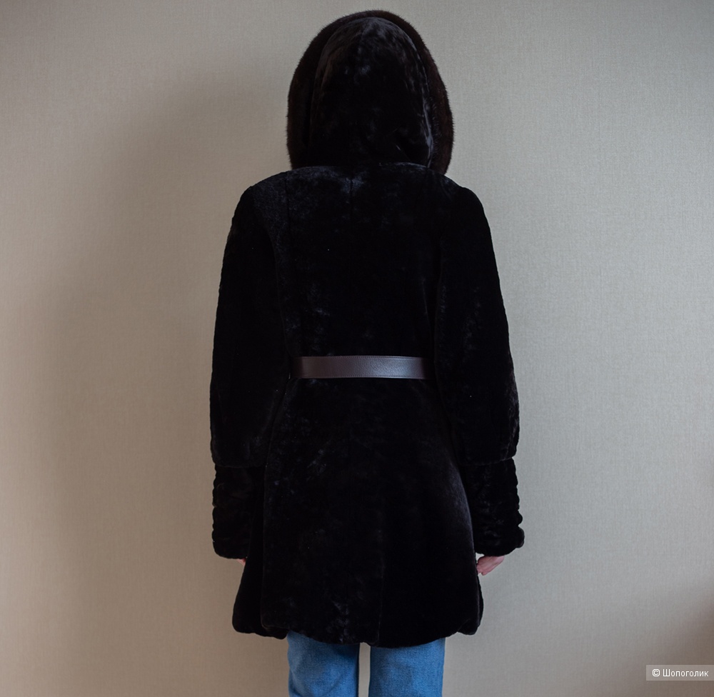 Шуба мутоновая, Elena Furs, XS