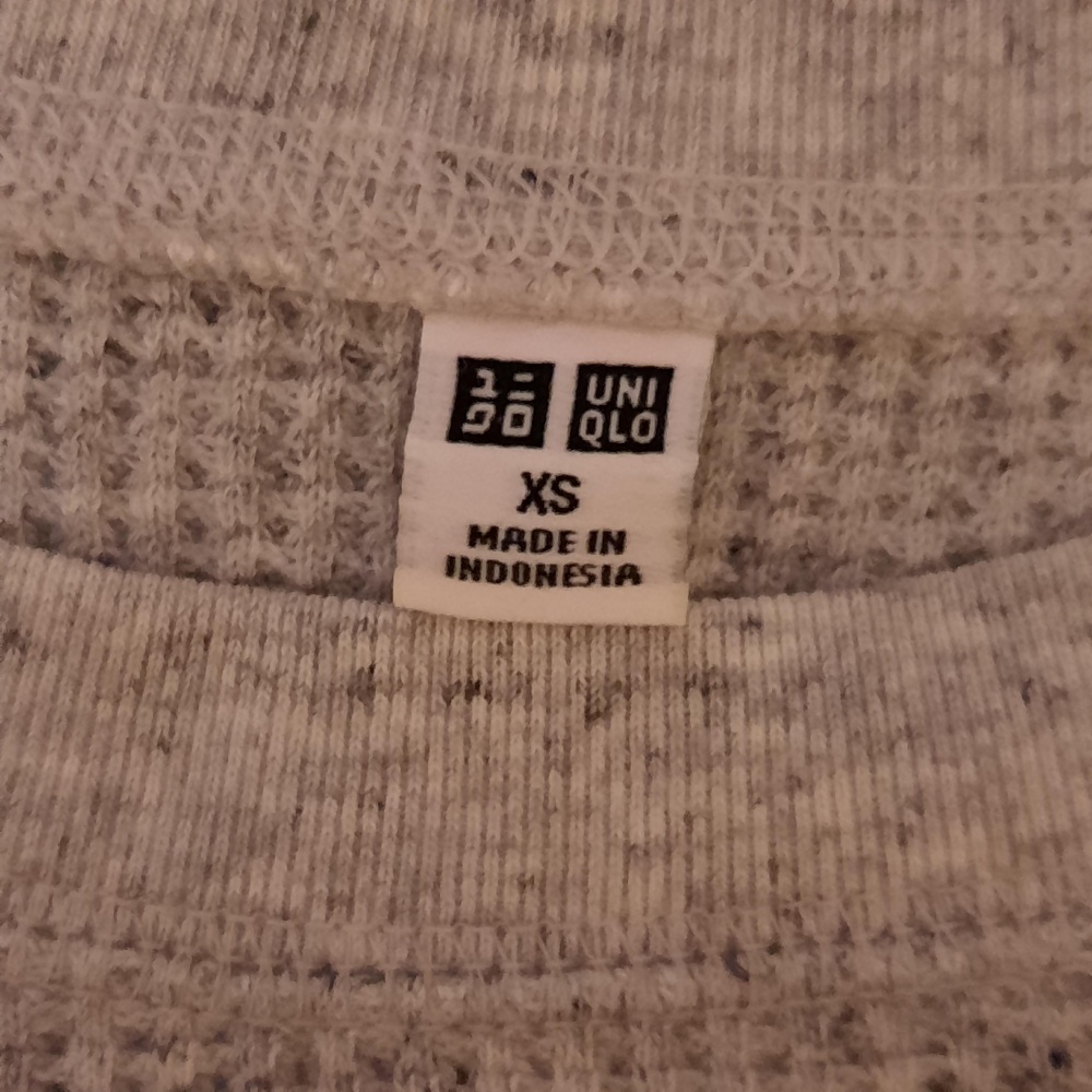 Джемпер вафельный UNIQLO , р.XS-S