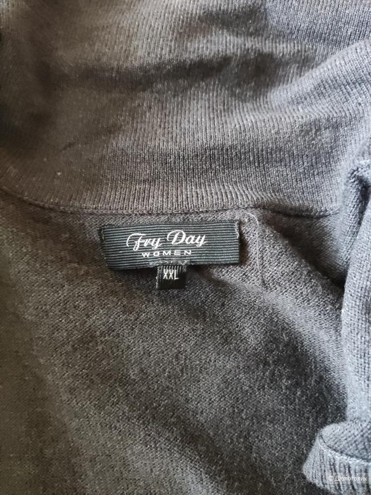 Жилет женский на молнии Fry Day women р. XXL