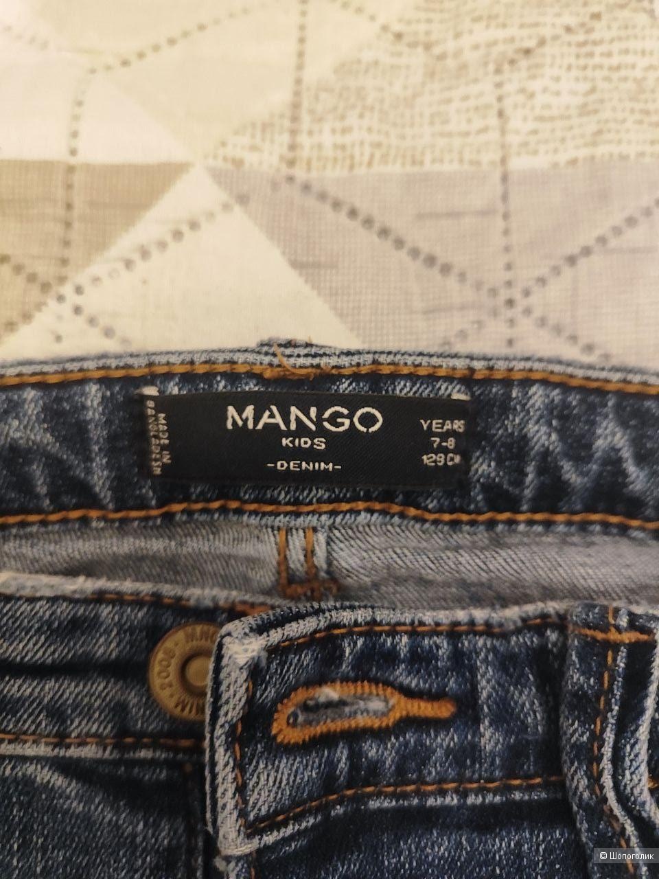 Джинсы Mango, 7-9 лет