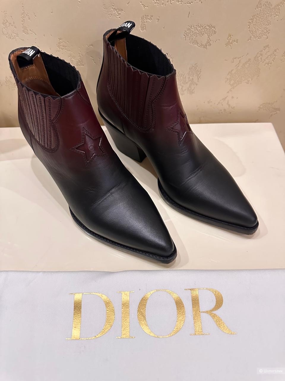 Ботинки Christian Dior маркировка 37