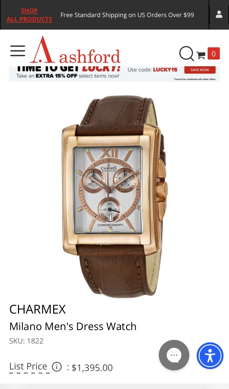 Часы Charmex