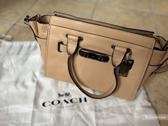 Сумка Coach из натуральной кожи