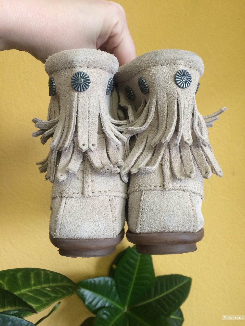 Ботинки-мокасины Minnetonka 26 см