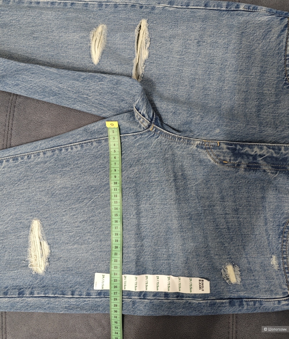 Джинсы слоучи Uniqlo, 29