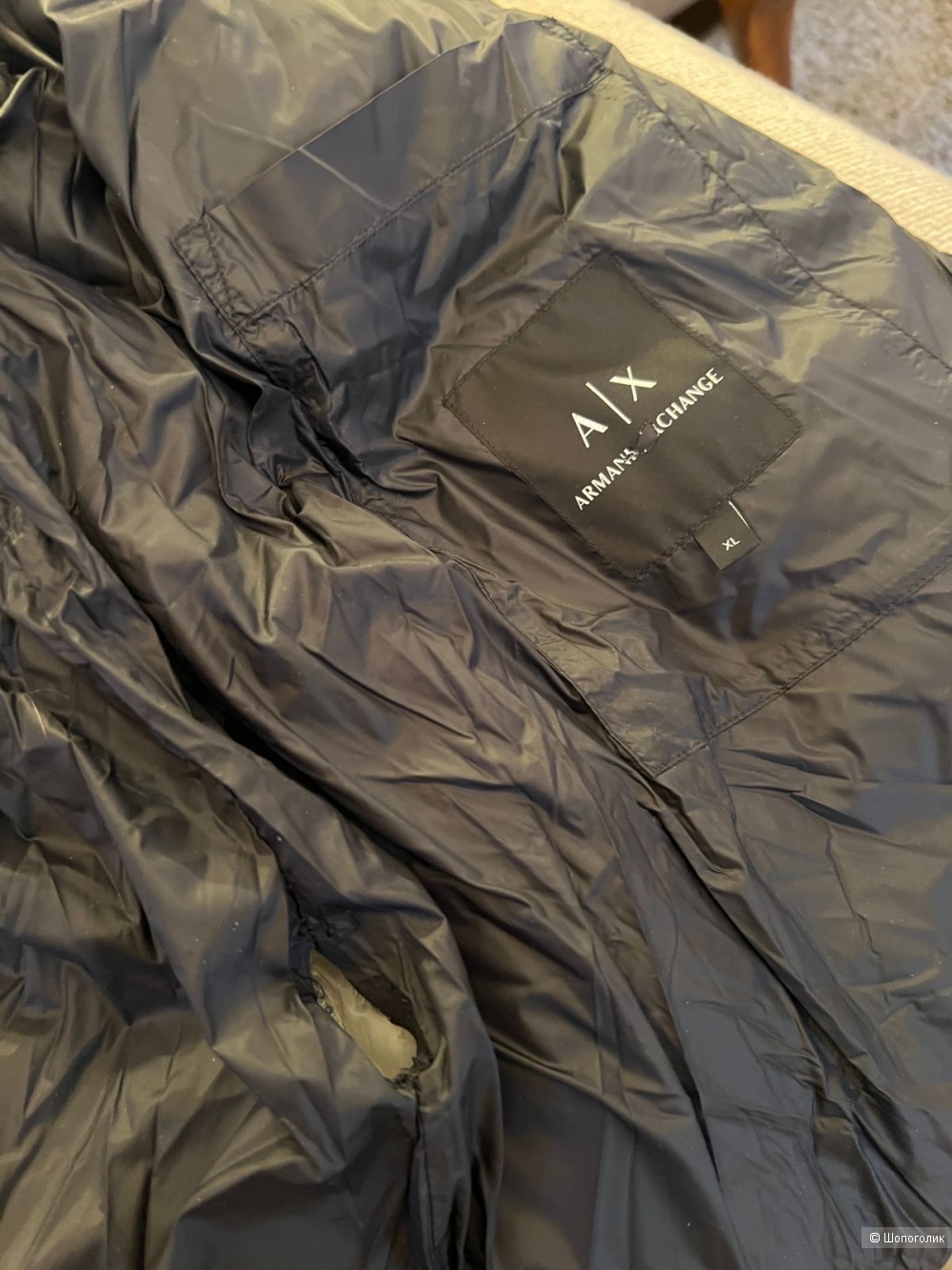 Emporio Armani пуховик XL