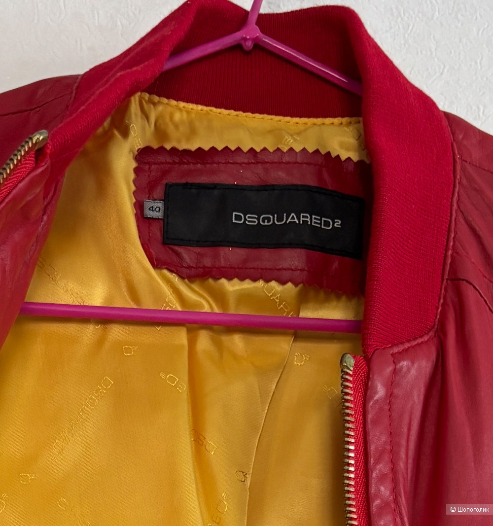 Кожаная куртка DSQUARED2 42-44Rus 40It