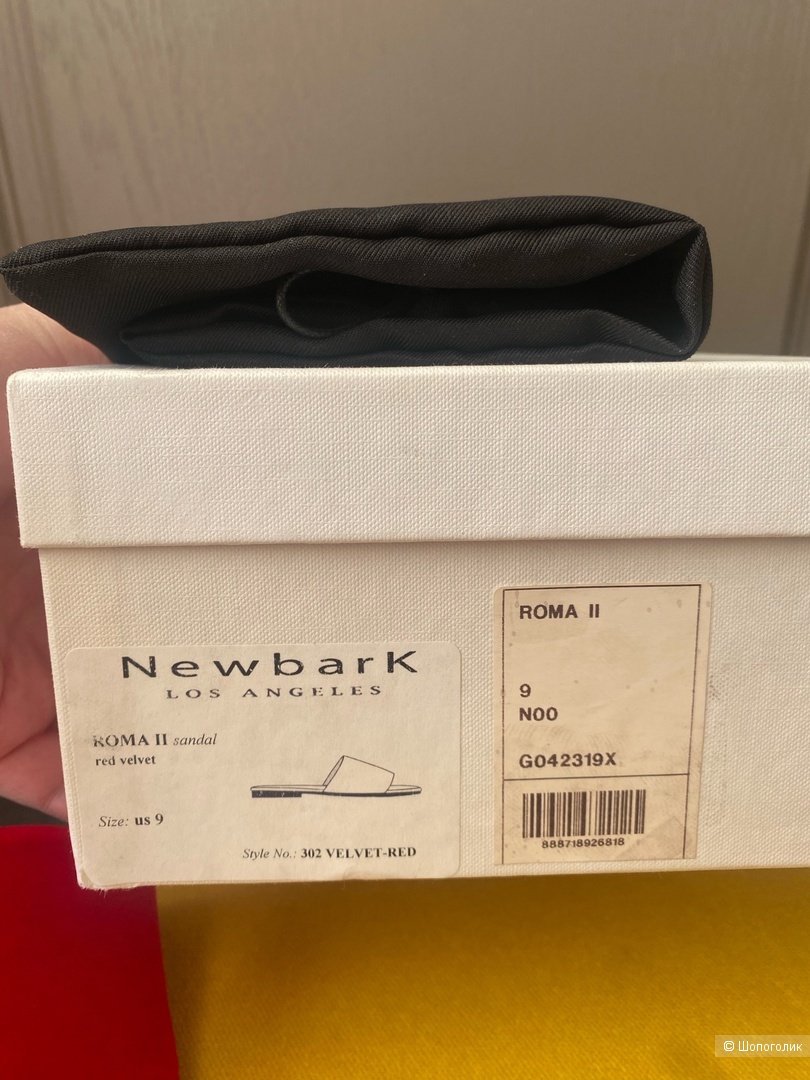 Шлепанцы Theory x NewBark  9 US (40)