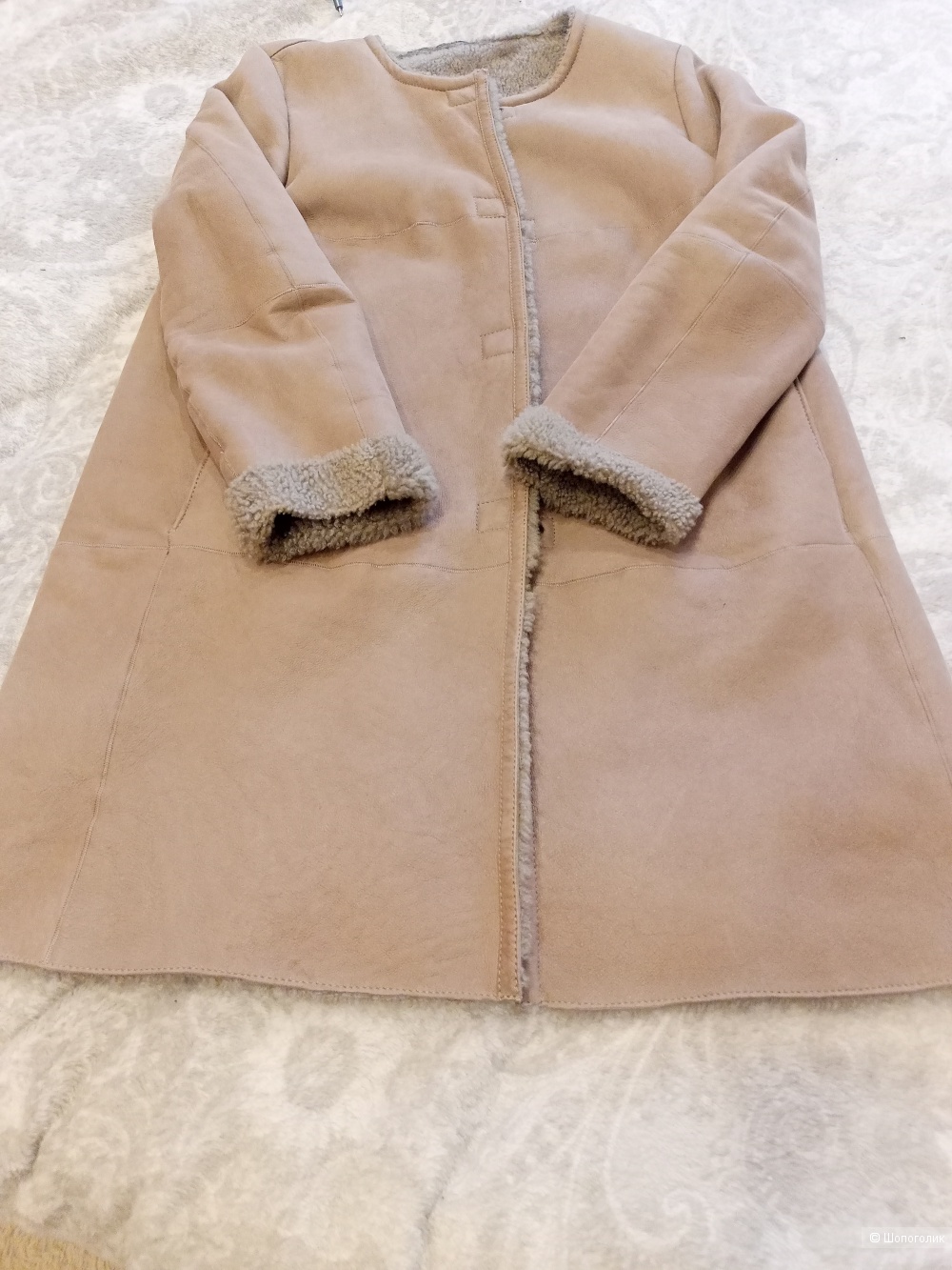Gerard Darel дублёнка женская размер xs/s