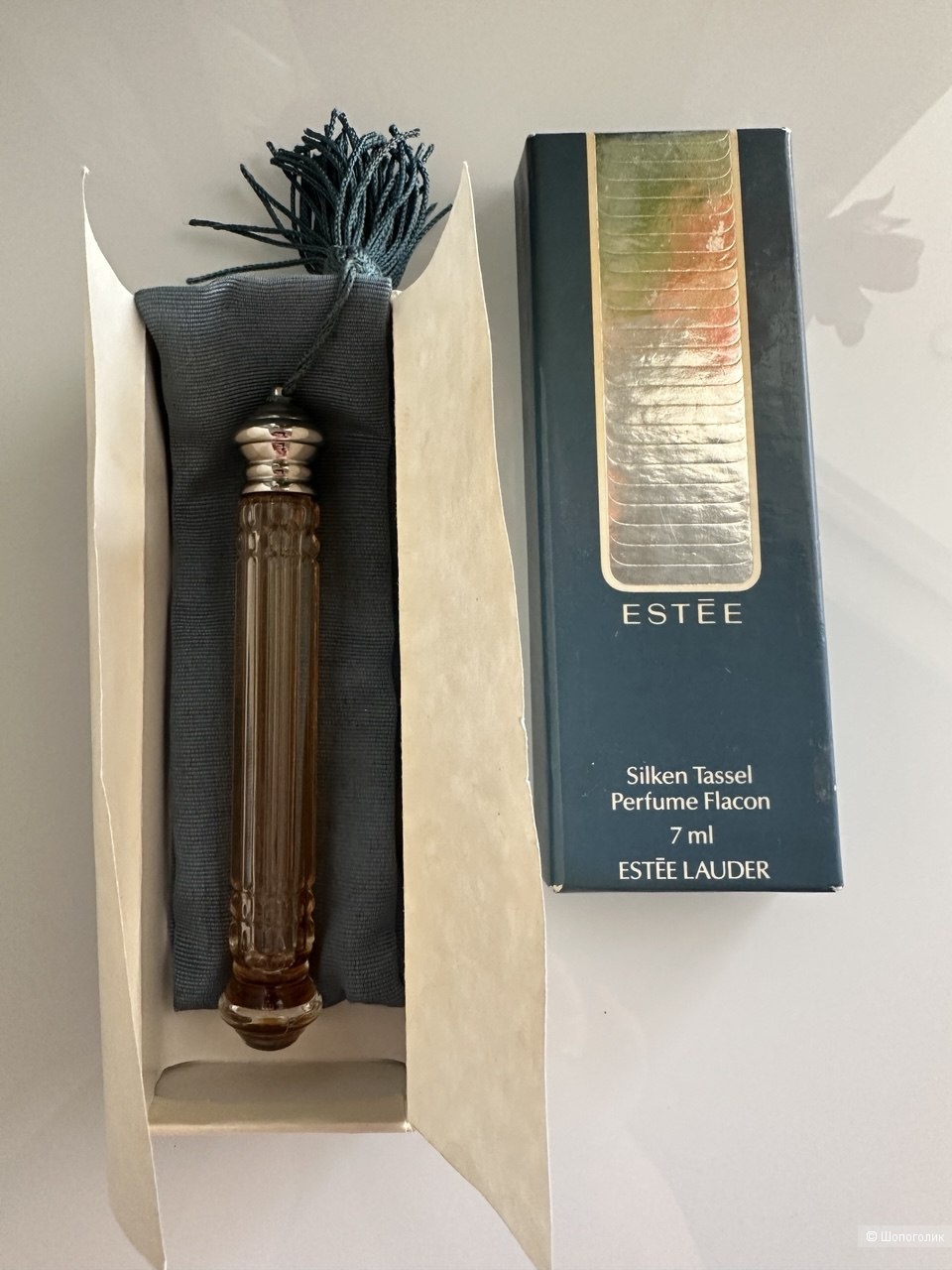 Estee silken tassel парфюм 7 ml винтаж.  "Шелковая кисточка"