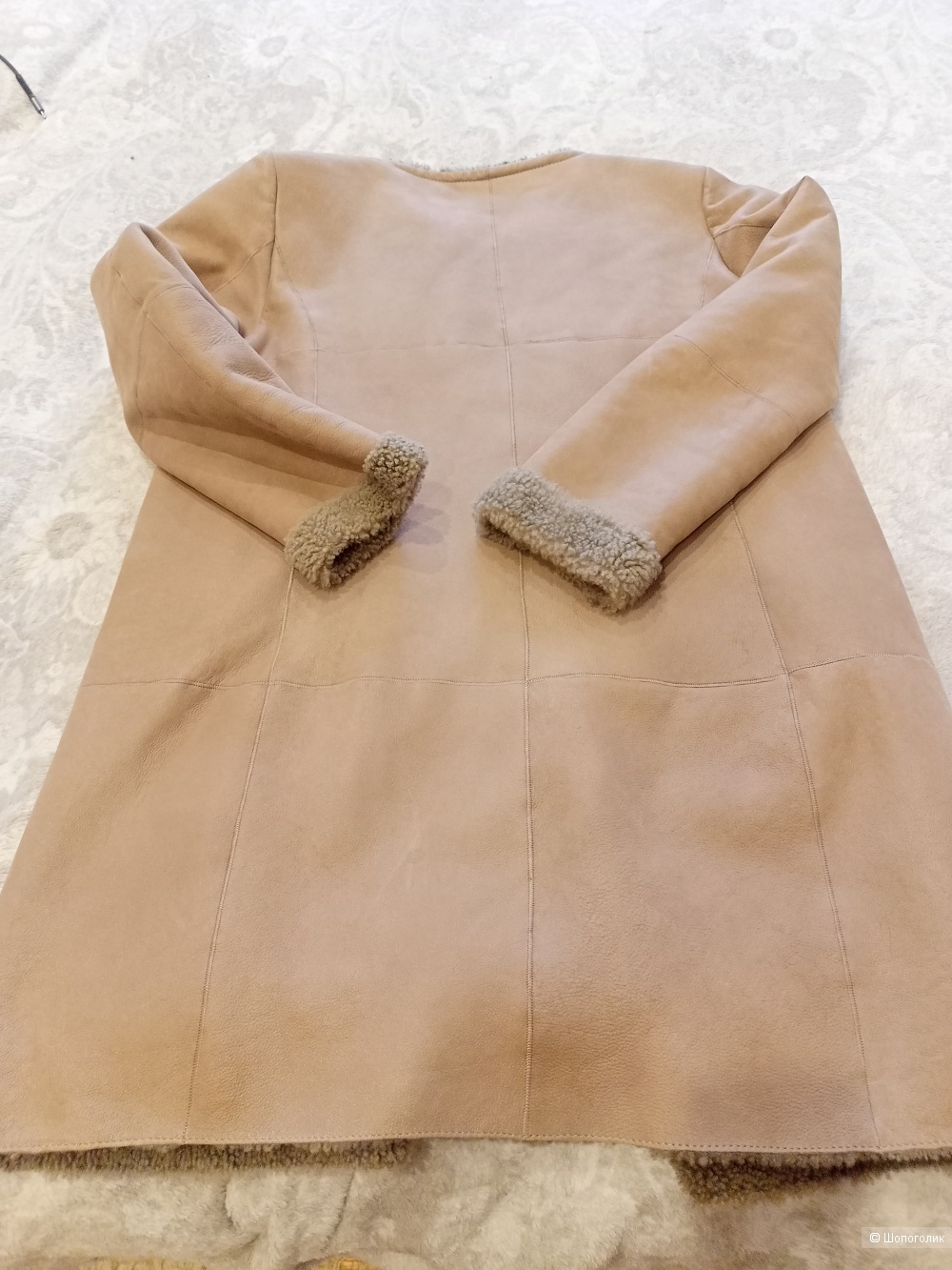 Gerard Darel дублёнка женская размер xs/s