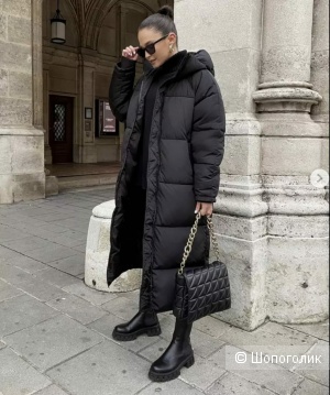 Пальто женское Zara размер 52
