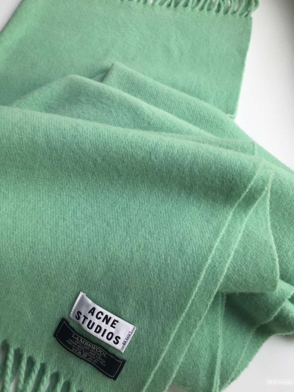 Шарф (палантин) Acne Studios, размер 68*180 см.