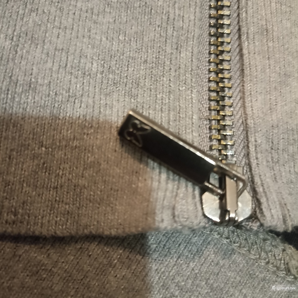 Max Mara сет кожаные брюки и свитшот р 44-46
