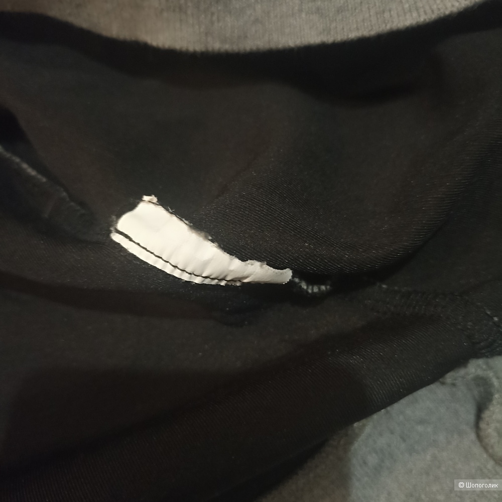Max Mara сет кожаные брюки и свитшот р 44-46