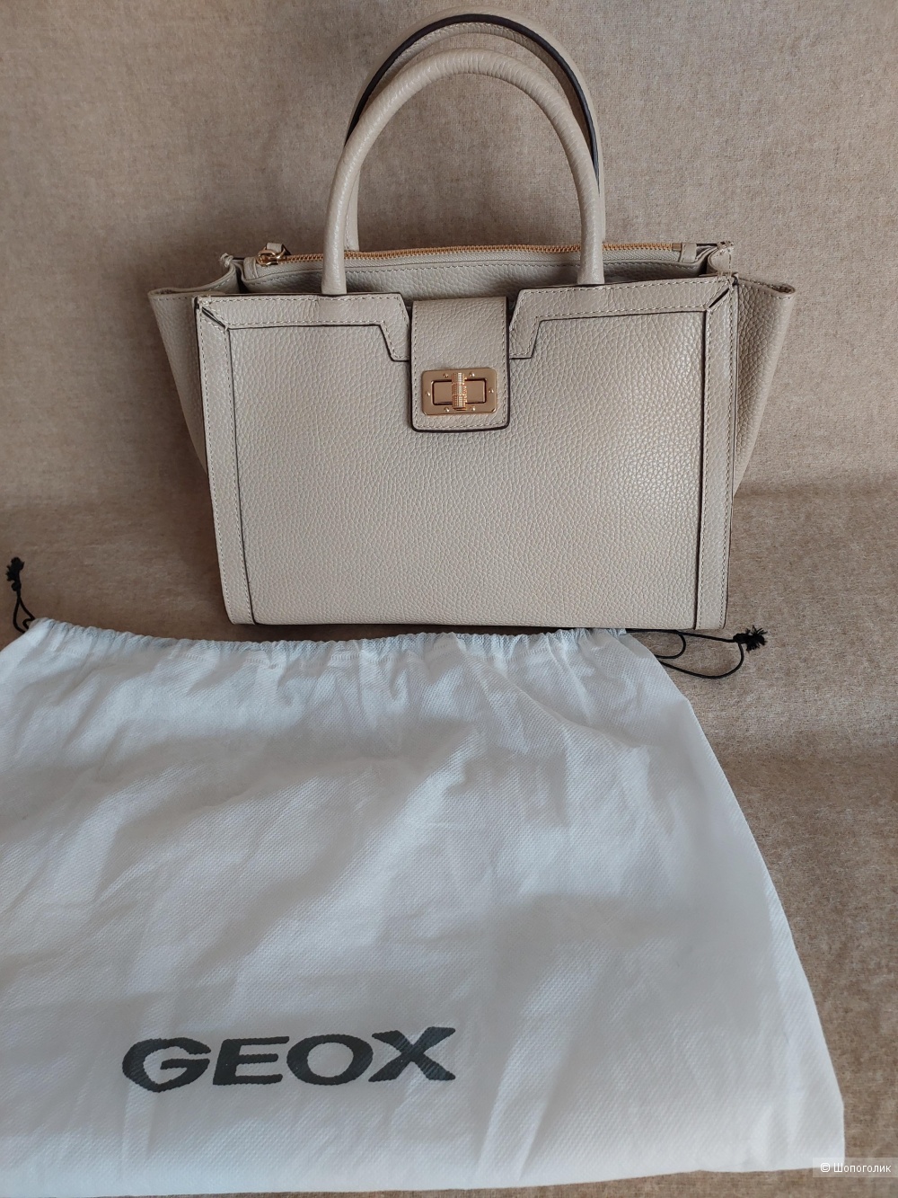 Кожаная женская сумка Geox DLeonory, one size