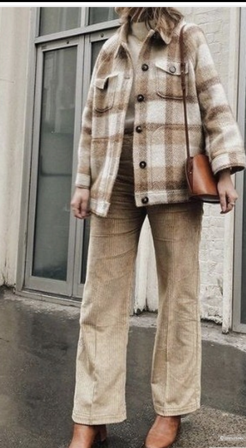 Куртка-рубашка mango  овесайз 42-48