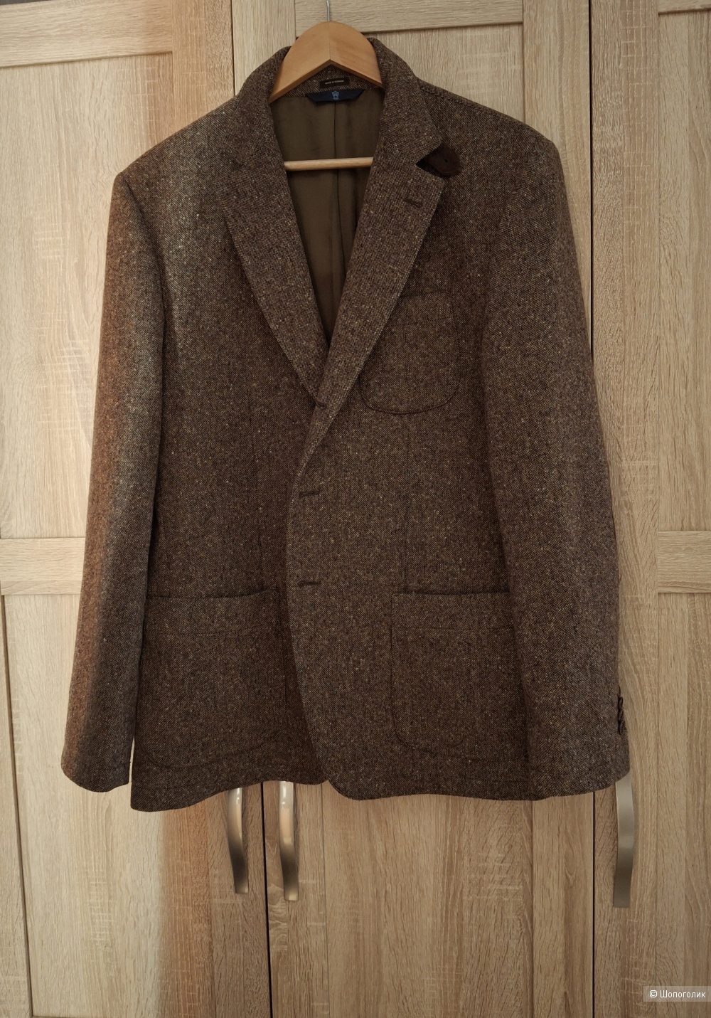 Шерстяной блейзер Massimo Dutti/M-L