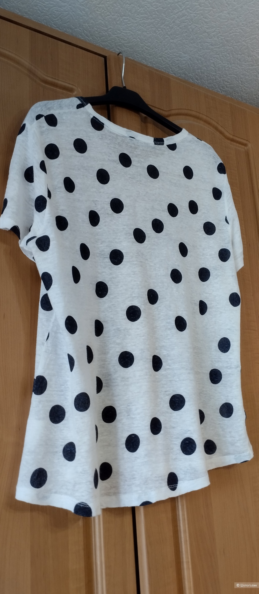 Футболка женская льняная Monoprix femme, L/XL