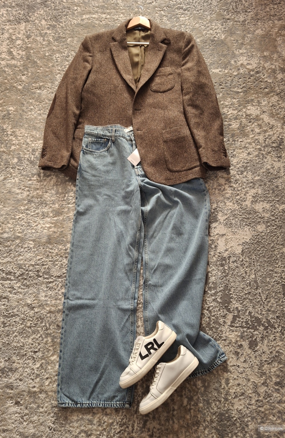 Шерстяной блейзер Massimo Dutti/M-L
