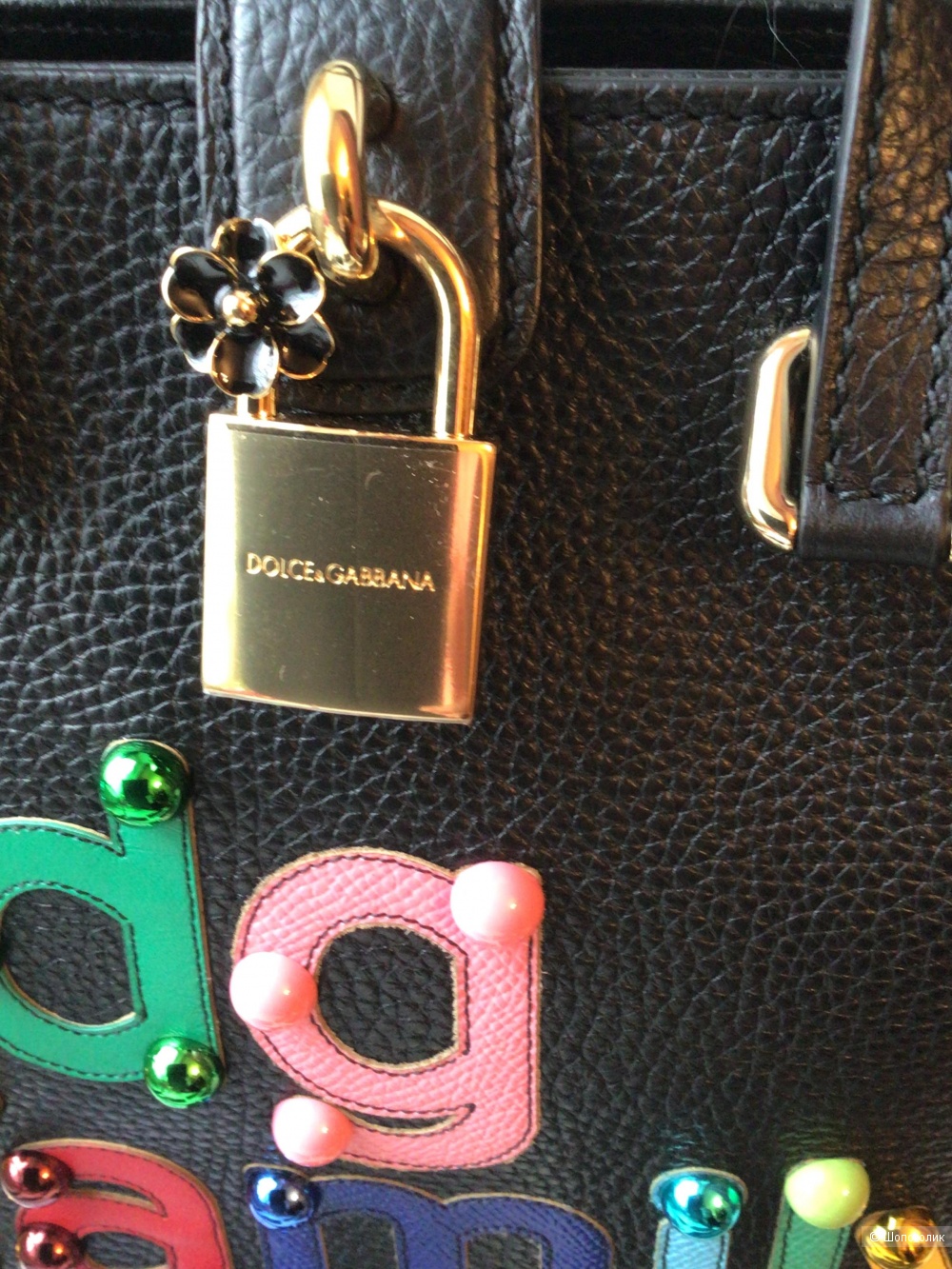Кожаная сумка DOLCE § GABBANA