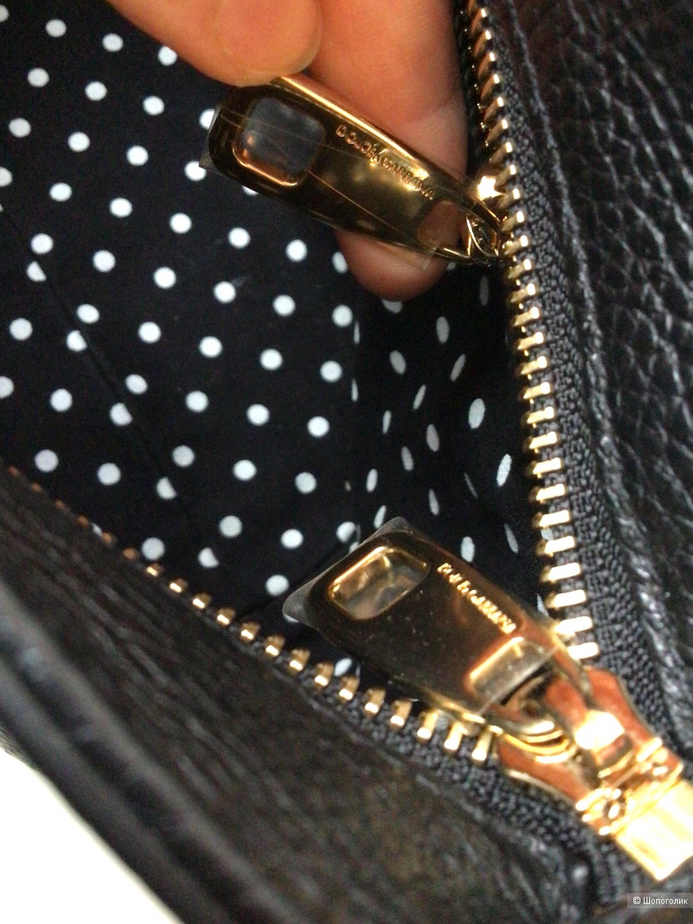 Кожаная сумка DOLCE § GABBANA