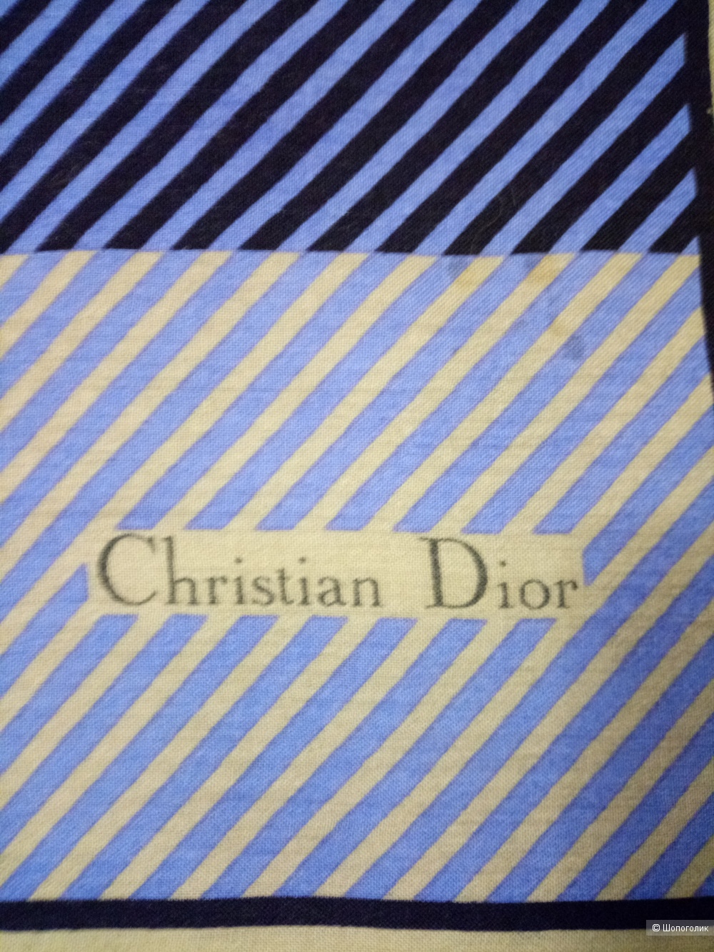 Шерстяной платок Dior, 84*86 см