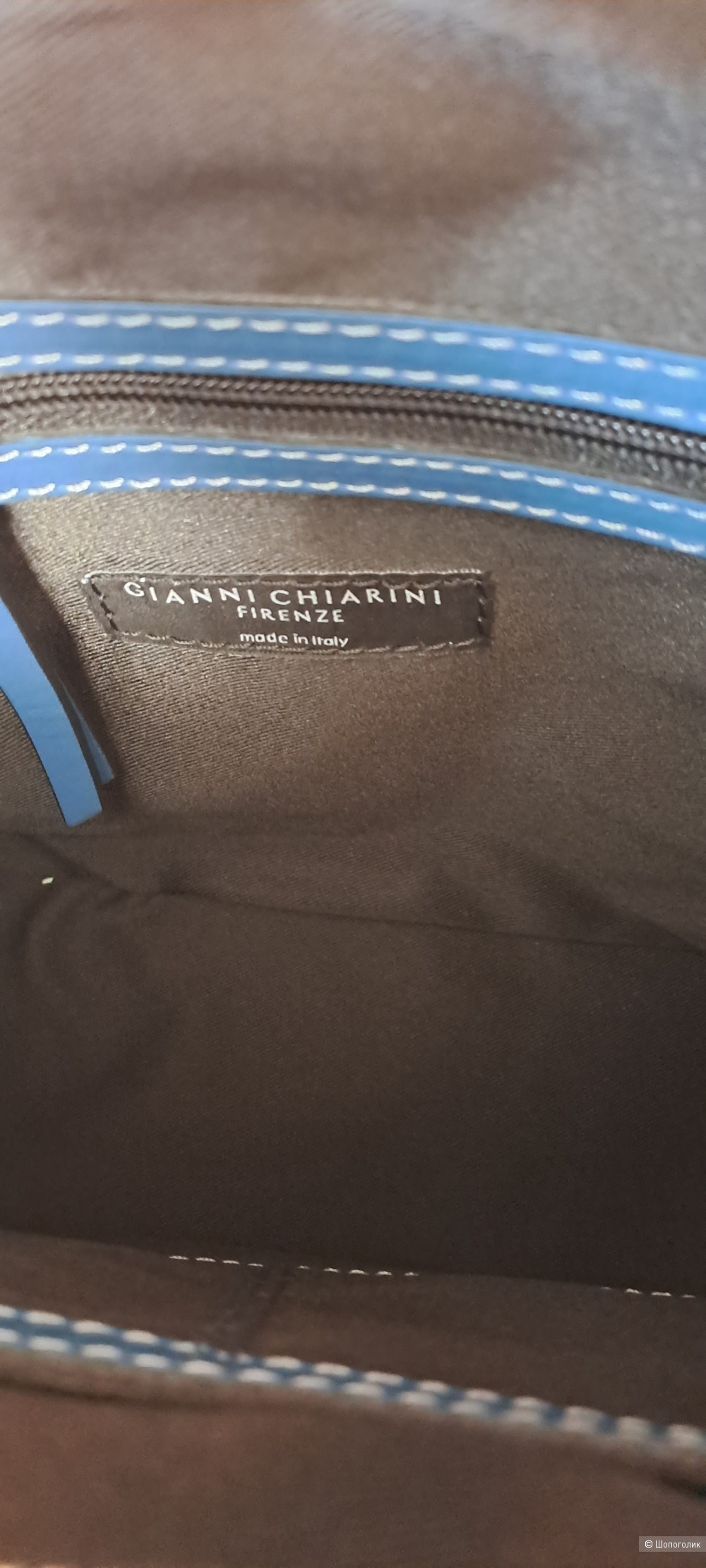 Кожаная большая сумка GIANNI CHIARINI FIRENZE