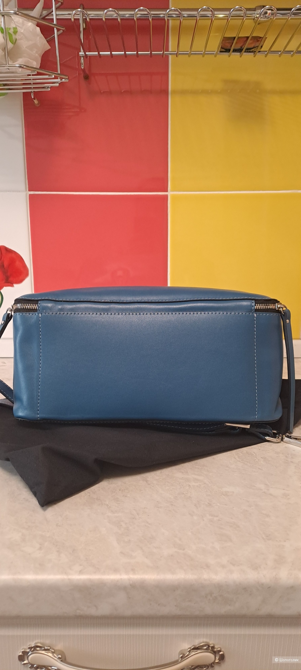 Кожаная большая сумка GIANNI CHIARINI FIRENZE