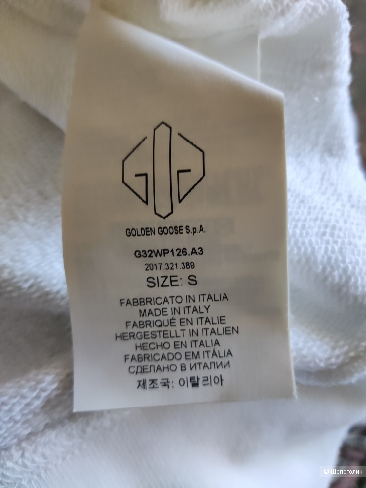 Свитшот Golden Goose Deluxe Brandt р. S