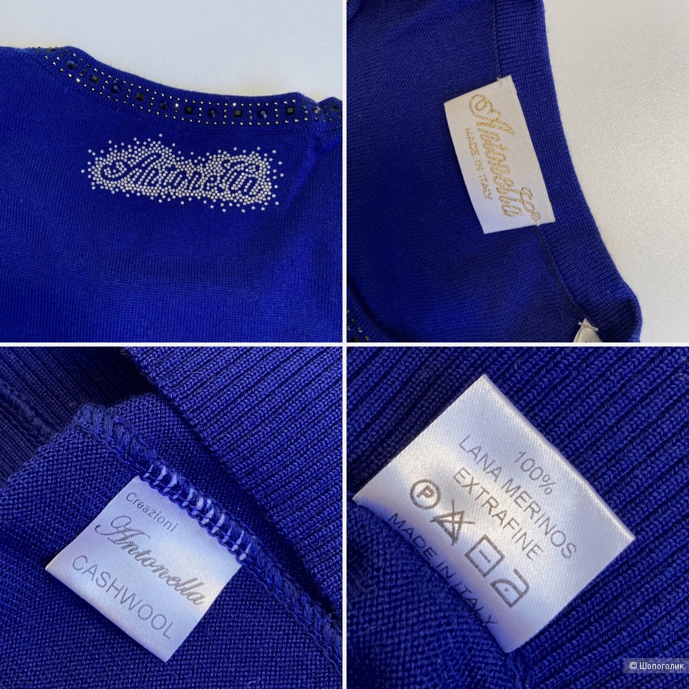 Antonella Джемпер шерсть Swarovski M(46)