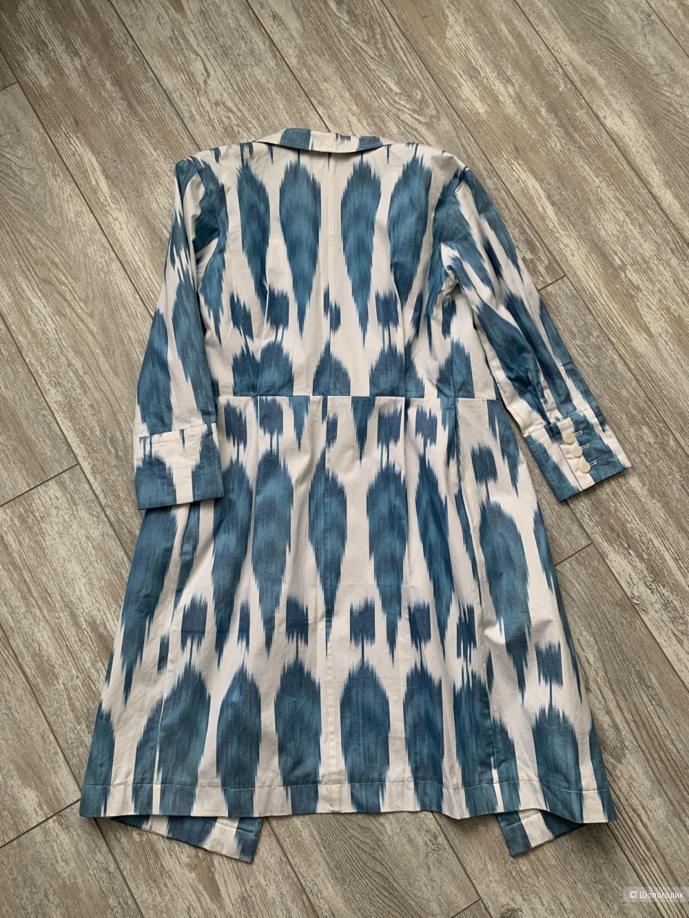 Платье-халат из хлопка Ikat me, р.44 рос.